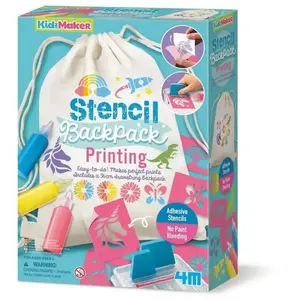 4m Kidzmaker/figurine De Peinture Sérigraphique Au Pochoir pas cher