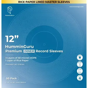 Pochettes vinyle HumminGuru Pochettes intérieures premium (x50) pas cher