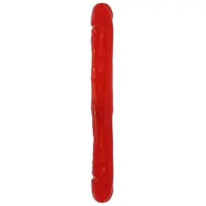 Double Gode Rouge 32 x 3.7 cm pas cher