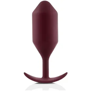 B-Vibe - Snug Plug 5 Dark Red pas cher