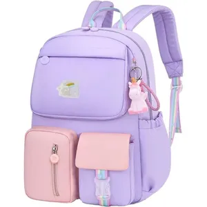 KEXIMIXUE Cartable Fille Primaire Sac à Dos Enfant Sacs Scolaires Fill... pas cher