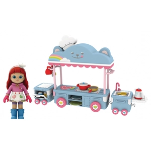 Silverlit Set de Jeu Complet Cuisine Mobile et figurine Ruby - RAINBOW RUBY - 89037 - 3 ans et + pas cher