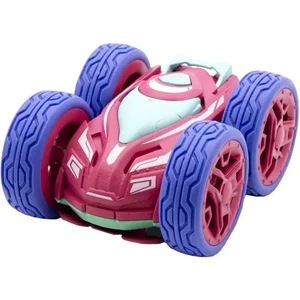 Silverlit Exost Voiture Rc 360 Mini Flip Rose 1:34