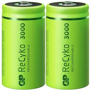 Pile rechargeable GP ReCykO+ 2x C 3000 mAh pas cher
