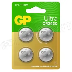 GP Knoopcel CR2430 3 V 4 stuk(s) 275 mAh Lithium Ultra pas cher