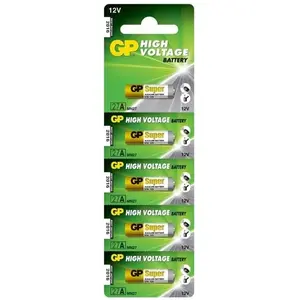 GP BATTERIES Pile Alcaline Spéciale - GP 27A-C5 - Carte de 5 pas cher