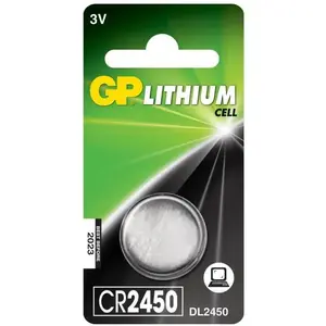 GP Piles bouton Lithium CR2450 - blister de 1 pile pas cher