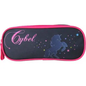NO NAME Bagtrotter Trousse Scolaire 2 Compartiments Cybel Marine Et Rose