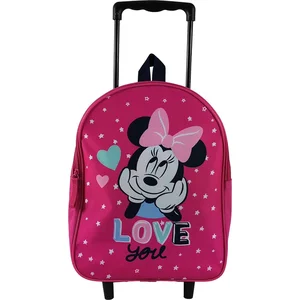 Bagtrotter Sac à dos à roulettes maternelle - Disney - Minnie - Rose - Pour fille