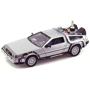 Back To The Future - Delorean Gift Box (I+Ii+Iii) 1:24 Scale pas cher