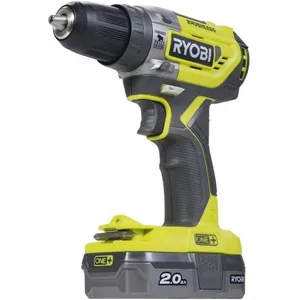 RYOBI R18PD5 - 220S - Perceuse percu e - torque BRUSHLESS 18V - 2 x 2A... pas cher