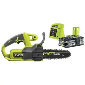 Ryobi ONE+ Kettingzaag - RY18CS20A - Lichtgewicht - Wendbaar pas cher
