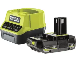 Comparateur de prix : Ryobi Pack chargeur rapide 2,0 A + 1 Batterie Lithium+ 18V ONE+ ? 2,0 Ah - RC18120-120CG