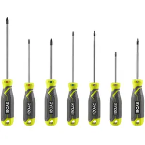 Comparateur de prix : Jeu de 7 tournevis magnétiques RYOBI - RHSDS7PC