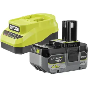 Ryobi, Batterie outillage + chargeur, Akku Starterset 18 V ONE+ 4.0 Ah... pas cher