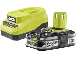 Ryobi, Batterie outillage + chargeur, Akku Starterset 18 V ONE+ 2.5 Ah... pas cher