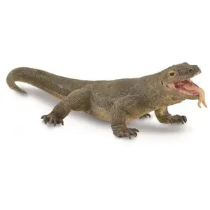 Collecta animal de jeu Dragon de Komodo 11,9 cm ABS vert pas cher