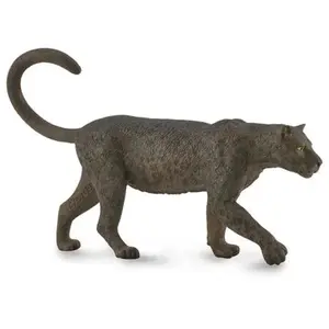 Collecta Wilde Dieren Luipaard Junior 12,7 Cm Rubber Zwart