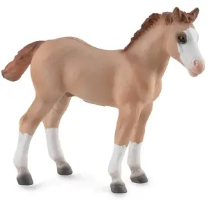 Collecta Figurine Cheval : Poulain Quarter Alezan Sauvage pas cher