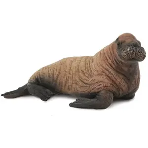 Collecta Zeedieren: Walruskalf 7 Cm Bruin