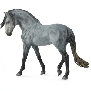 COLLECTA Figurine Cheval : Deluxe 1:12 : Etalon Andalou Dark Dapple Grey pas cher