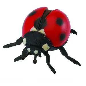 Figurine - Collecta - Coccinelle - Rouge et noir - Enfant - 3 ans