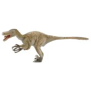 Figurine dinosaure : deluxe 1:6 : velociraptor figurines collecta pas cher