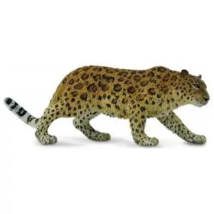 Figurines animaux sauvages : léopard amour figurines collecta pas cher