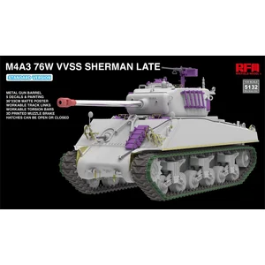 Rye Field Model Modelbouwpakket Militaire voertuigen - 5132 M4A3 76W V...Vendu parbol
