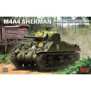 Rye Field Model Modelbouwpakket Militaire voertuigen - 5119 M4A4 Sherm...Vendu parbol