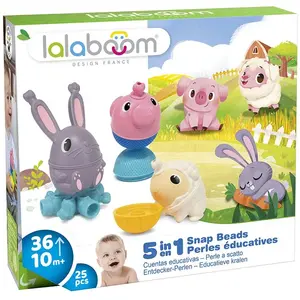 Lalaboom Coffret cadeau 5 en 1 - Perles éducatives pas cher