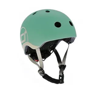 Scoot & Ride Kinder Fahrradhelm Casque de vélo unisexe, forêt 45 bis 51 cm