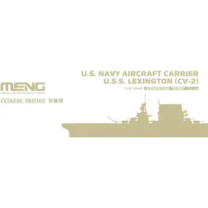 Meng ES-007 1/700 CV-2 USS Lexington Kit de modélisme en plastique