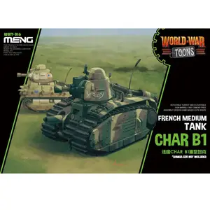 French Heavy Tank Char B1 (cartoon Model) - Meng-model pas cher