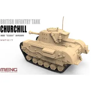 Meng-Model Réservoir d'infanterie britannique Churchill (CARTOON MODEL) pas cher