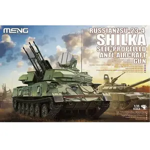 Russe Zsu-23-4 Shilka Automoteur Antiaérien - Meng Model Mmts-023-Meng Model pas cher
