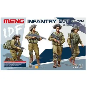 MENG "modèle 1 : 35 fdi Lot d'Infanterie 5 080 cm Figurines (Multicolore) pas cher