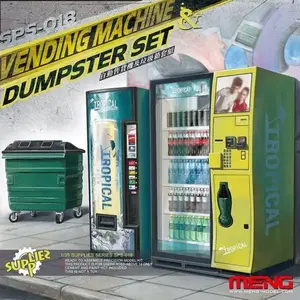 Vending Machine & Dumster Set - 1:35e - Meng-model pas cher
