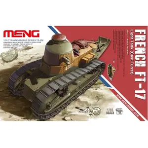 MENG MODEL 1:35 - FRENCH FT-17 LIGHT TANK (CAST  pas cher