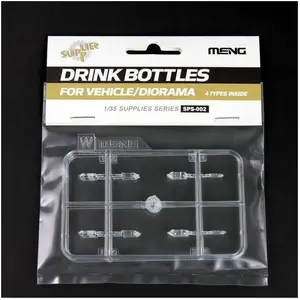 MENG "modèle 1 : 35 Bouteilles pour Boissons véhicules/Diorama 4 Types de Kit (Multicolore)Vendu pargalaxus