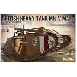 1:35 MENG TS020 British Heavy Tank Mk.V Male Plastic Modelbouwpakket pas cher