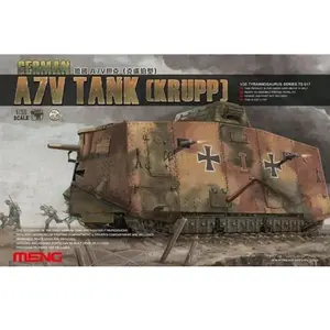 Allemande A7v Réservoir (Krupp) - Meng Model Mmts-017-Meng Model