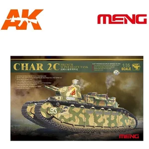 French Super Heavy Tank Char 2c - 1:35e - Meng-model pas cher