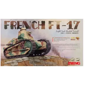 MENG Maquette Char : Char léger français FT-17 pas cher