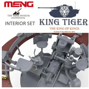 Meng-Model French Heavy Tank Sd.Kfz.182 King Tiger (Henschel Turret)In... pas cher
