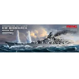 Bataille Navale De Bismarck - Maquette De Bateau Meng Model Mmps-003-Meng Model pas cher