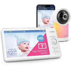 Saro Moniteur Bébé Hd Ajustable 7´´ Avec Wi-fi pas cher