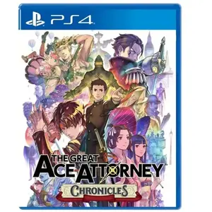 Jeu playstation 4 Ace attorney - 1186365 - The Great Chronicles (importation) Noir pas cher