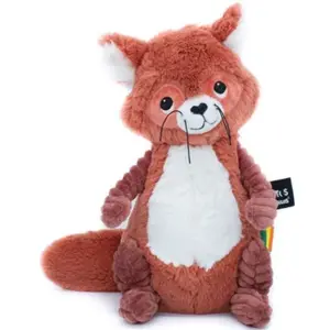 Peluche Les Ptipotos Netoitou le raton laveur terracotta (26 cm)