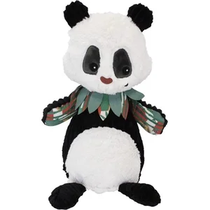 Les Deglingos Knuffel Panda Zwart/wit 35 Cm pas cher
